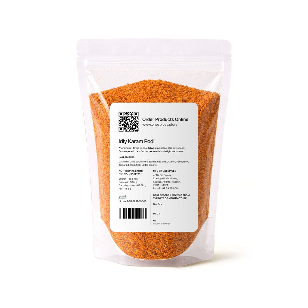 Idly Karam Podi - One Spices Flavours of Nature