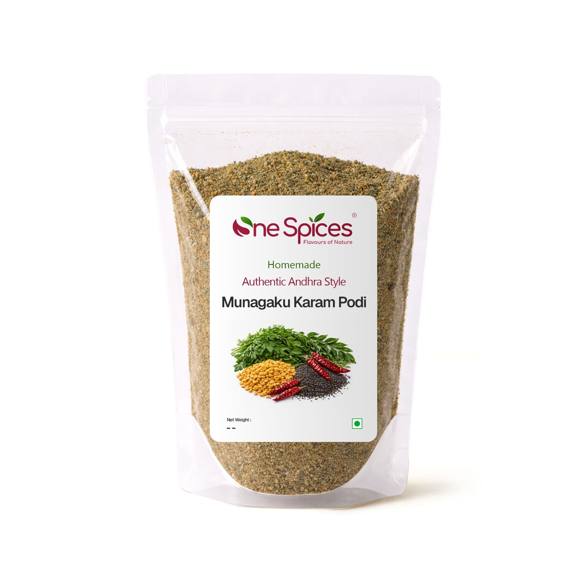 Munagaku Karam Podi - One Spices Flavours of Nature