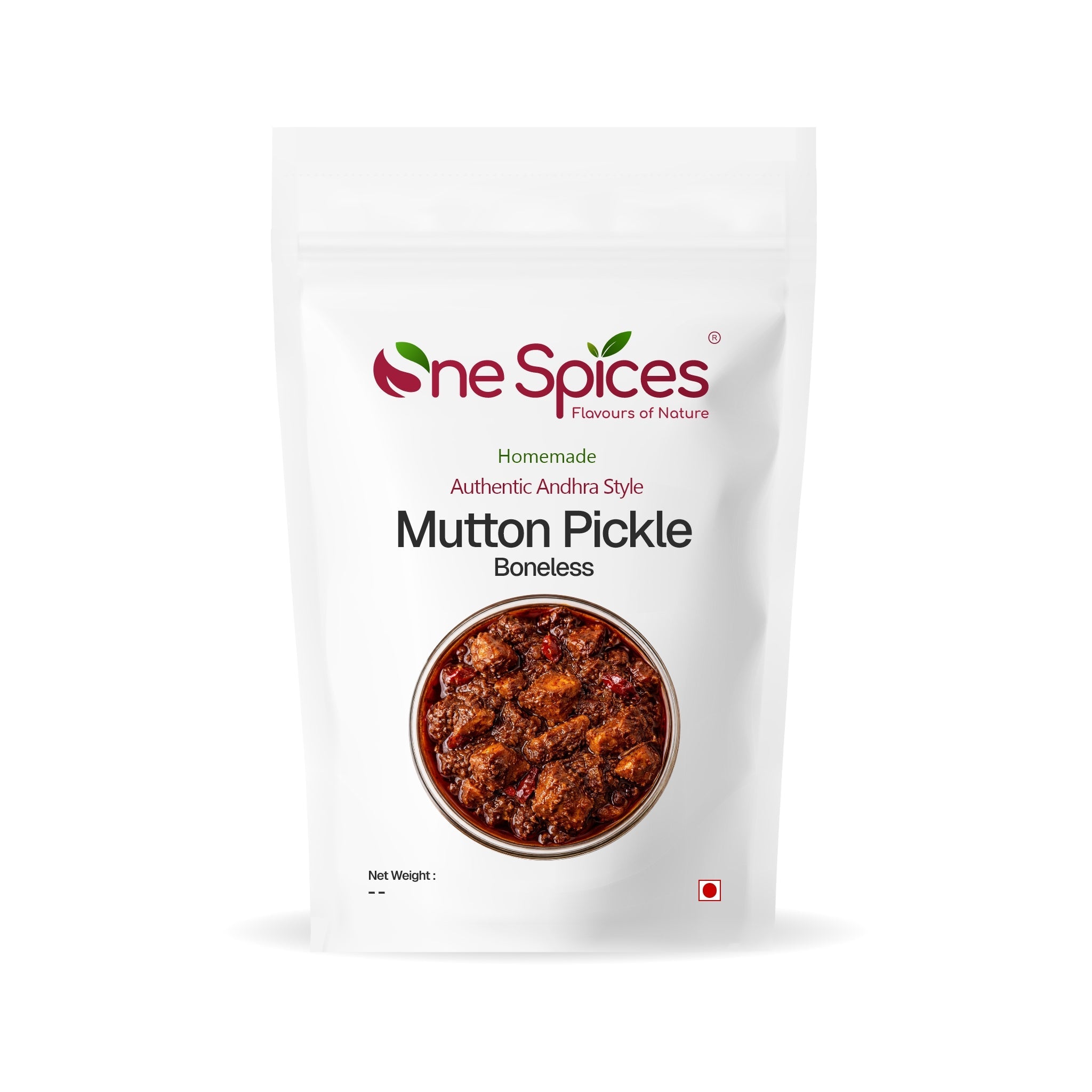 Mutton Pickle Boneless - One Spices Flavours of Nature