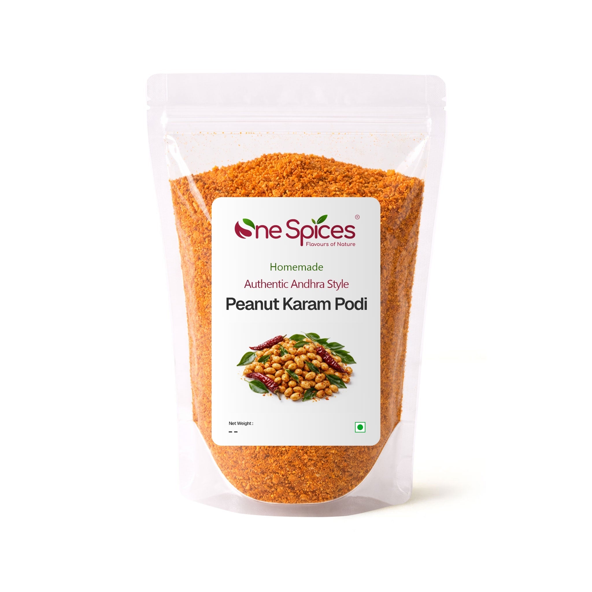 Peanut Karam Podi - One Spices Flavours of Nature