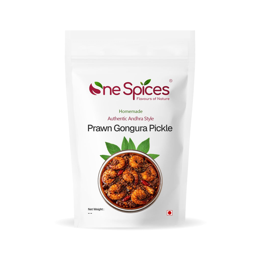 Prawn Gongura Pickle - One Spices Flavours of Nature